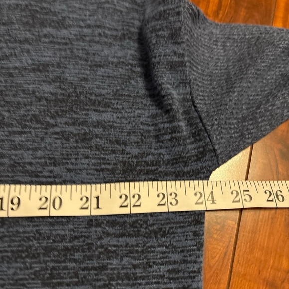 Rag & Bone Amelie Relaxed Long Sleeve Ribbed Tee in Blue Long Sleeve Size Medium - Picture 10 of 12